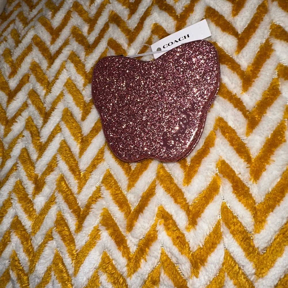 Coach Pink Glitter Butterfly Mirror - Picture 4 of 9